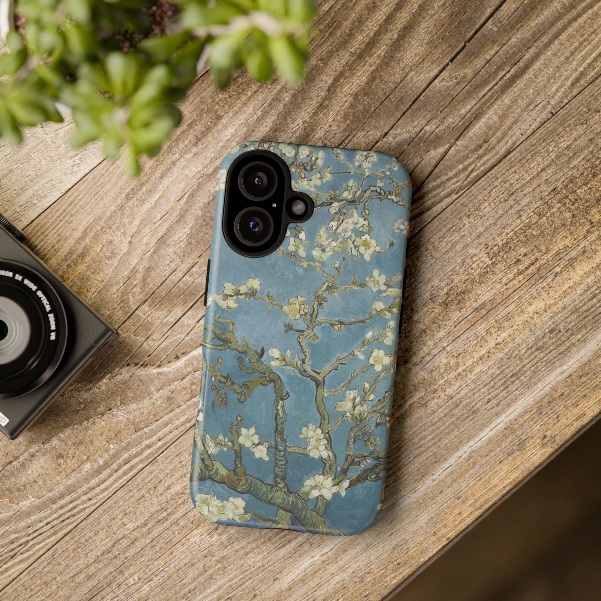 Almond Blossom Tough Phone Case — Van Gogh Floral iPhone Protector