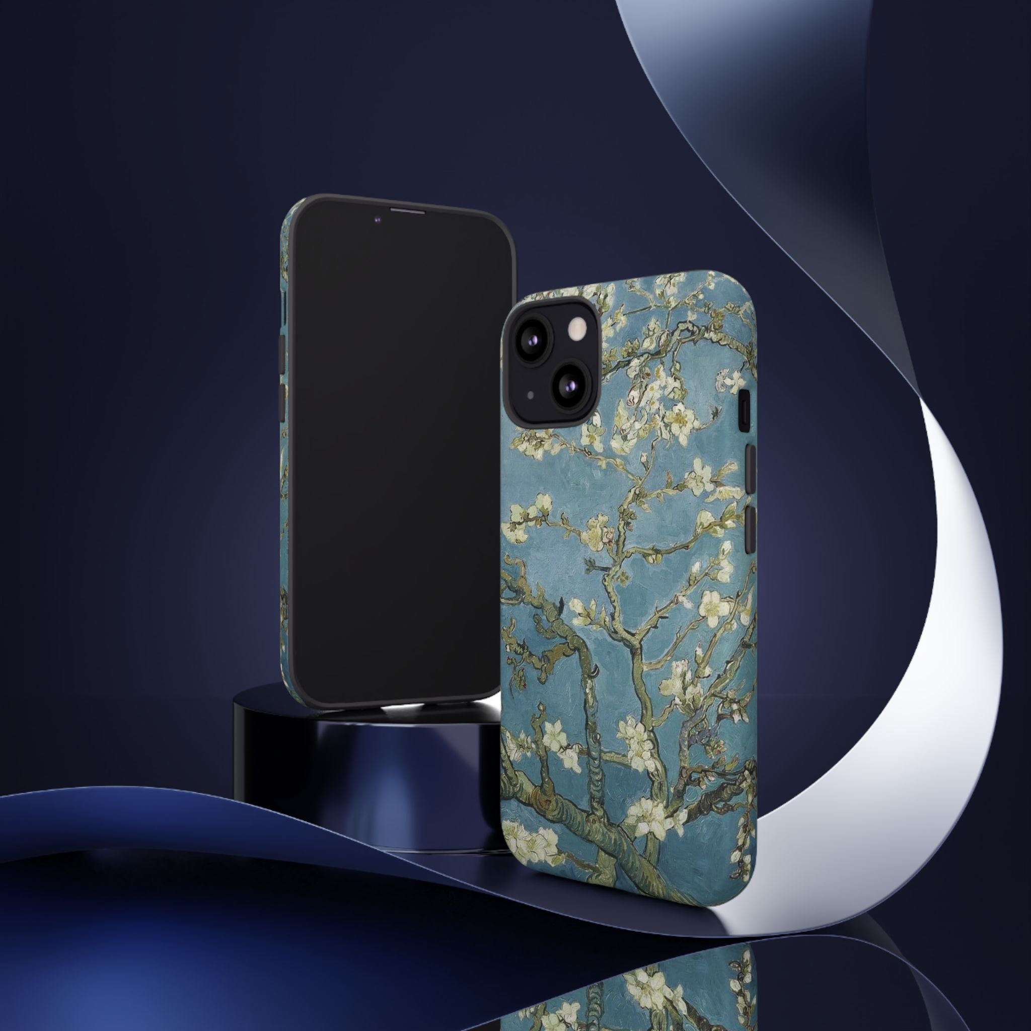 Almond Blossom Tough Phone Case — Van Gogh Floral iPhone Protector