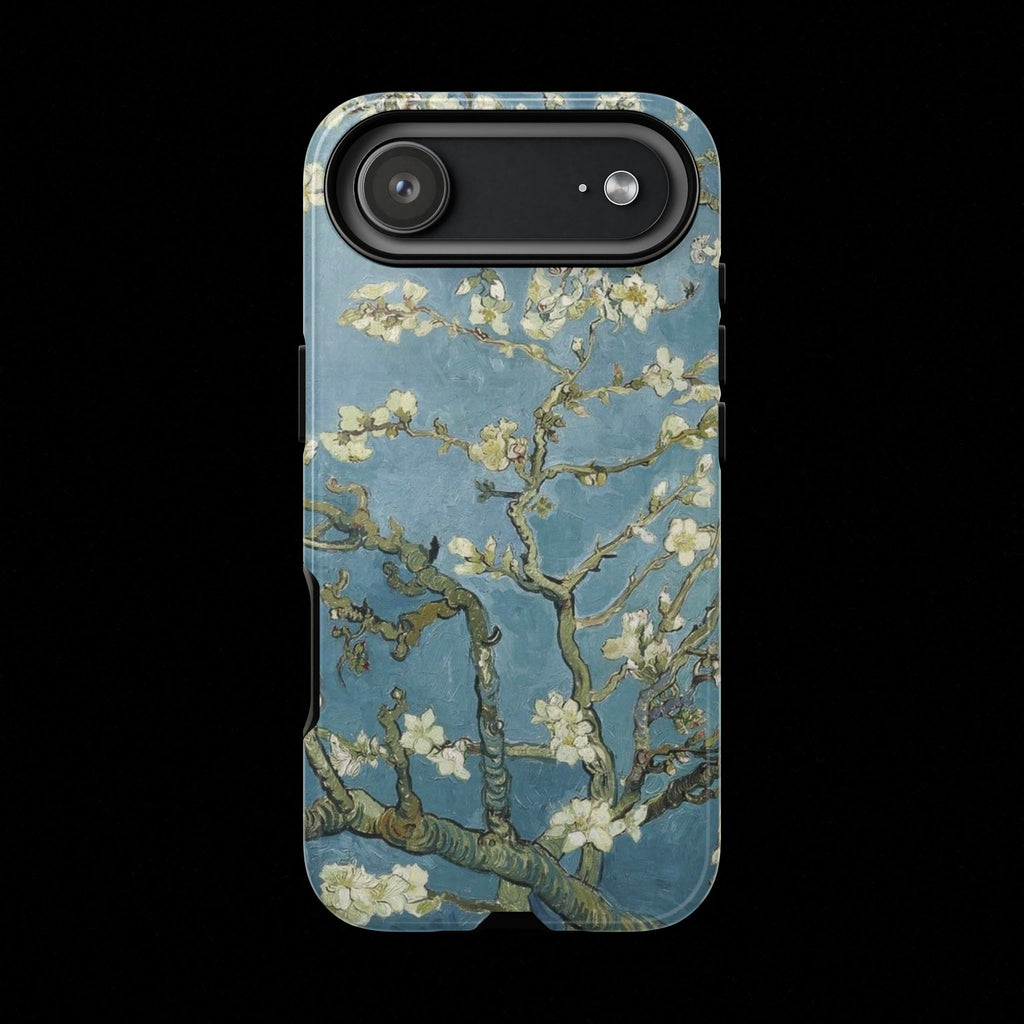 Almond Blossom Tough Phone Case — Van Gogh Floral iPhone Protector