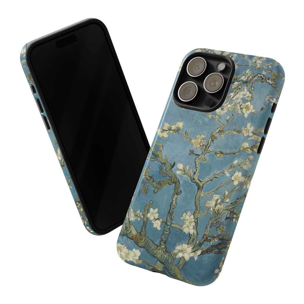 Almond Blossom Tough Phone Case — Van Gogh Floral iPhone Protector