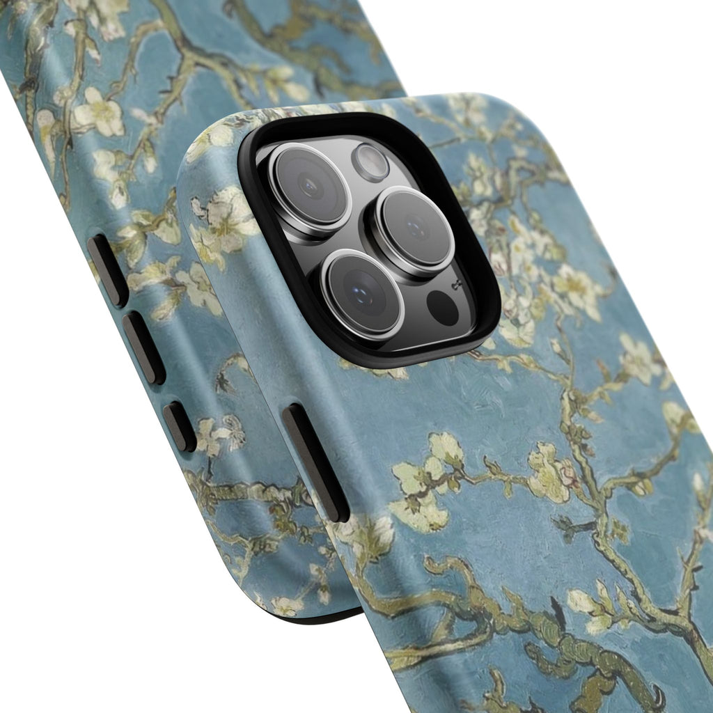 Almond Blossom Tough Phone Case — Van Gogh Floral iPhone Protector