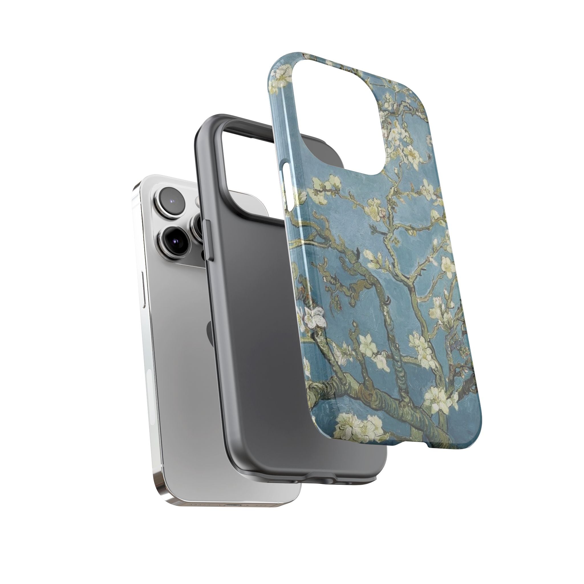Almond Blossom Tough Phone Case — Van Gogh Floral iPhone Protector