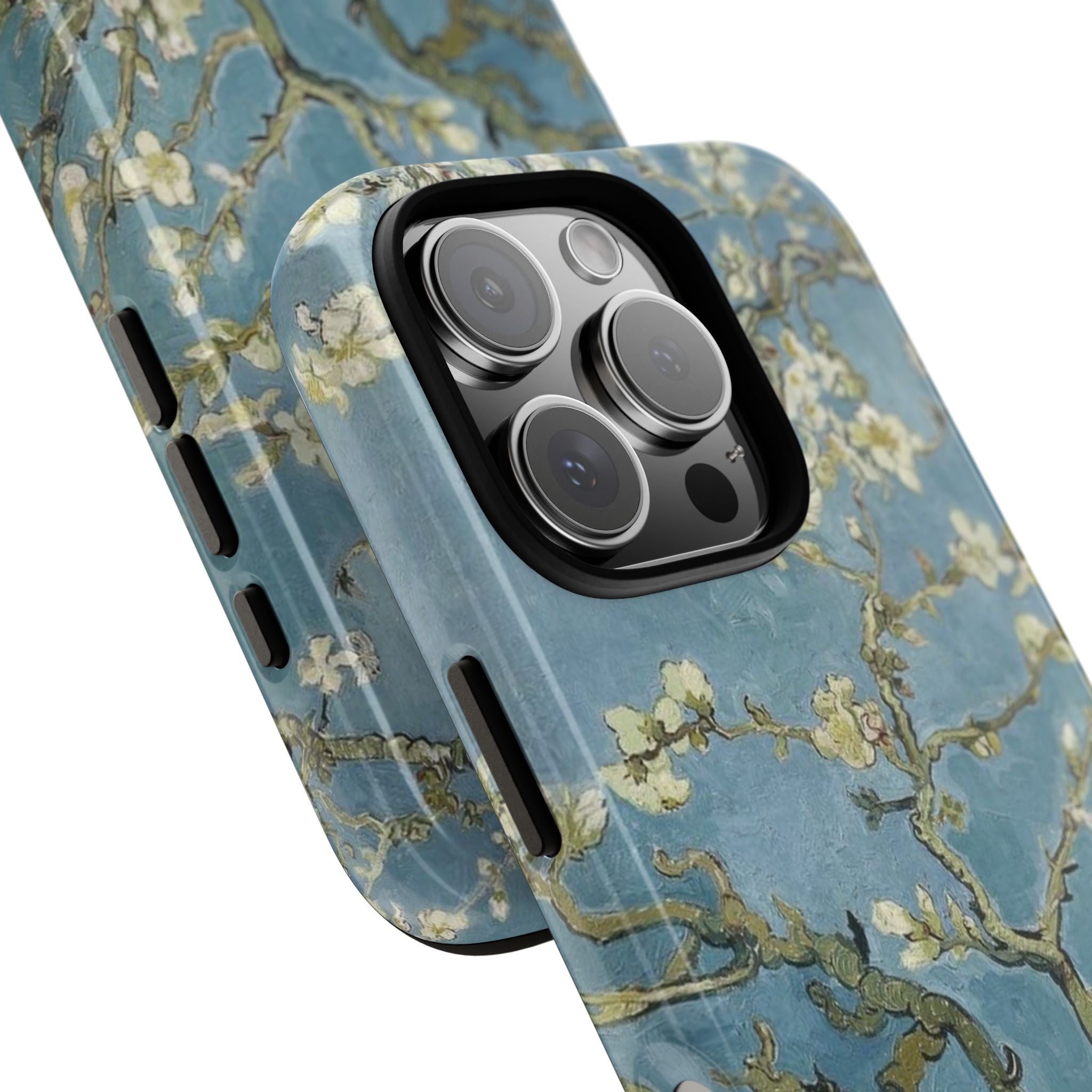 Almond Blossom Tough Phone Case — Van Gogh Floral iPhone Protector