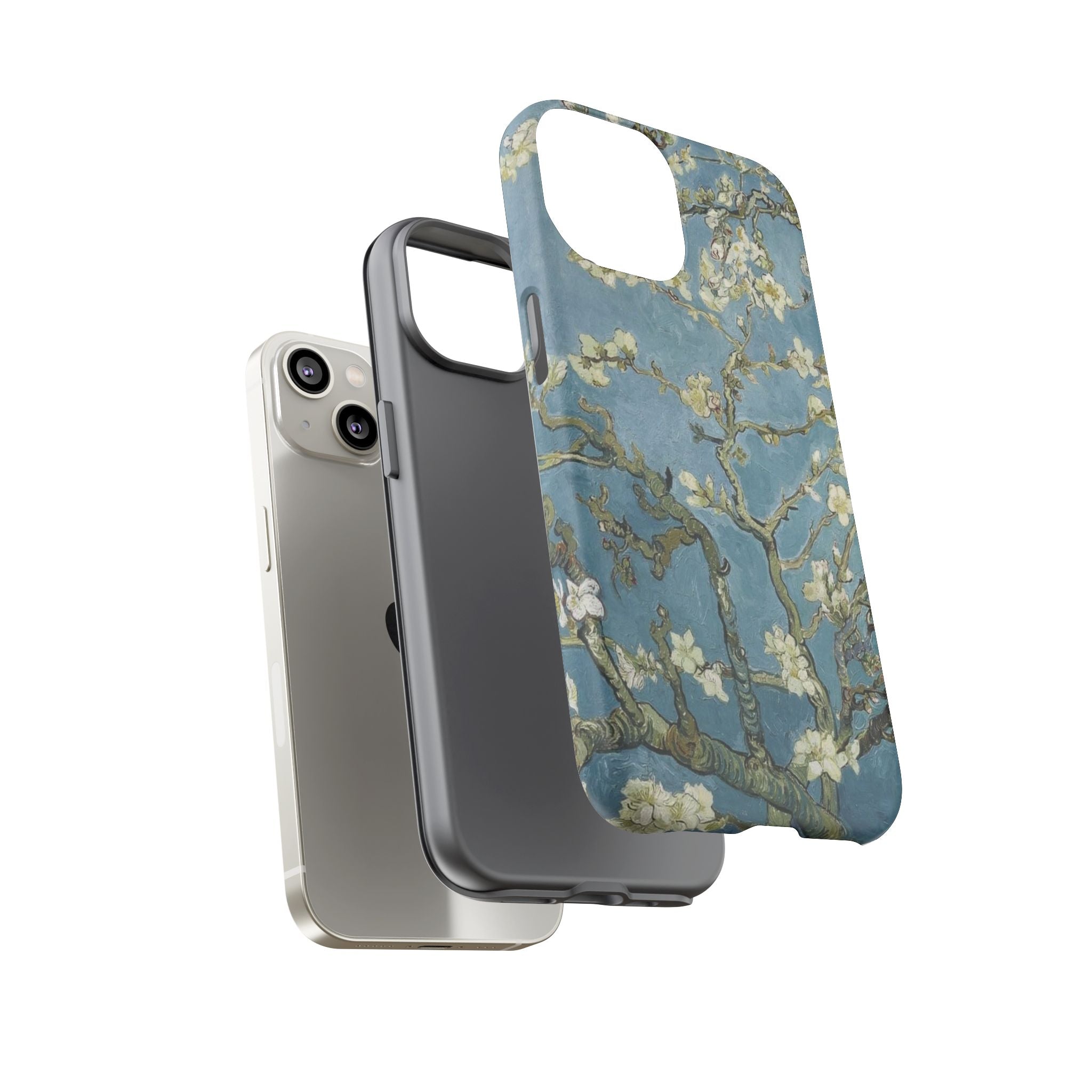 Almond Blossom Tough Phone Case — Van Gogh Floral iPhone Protector