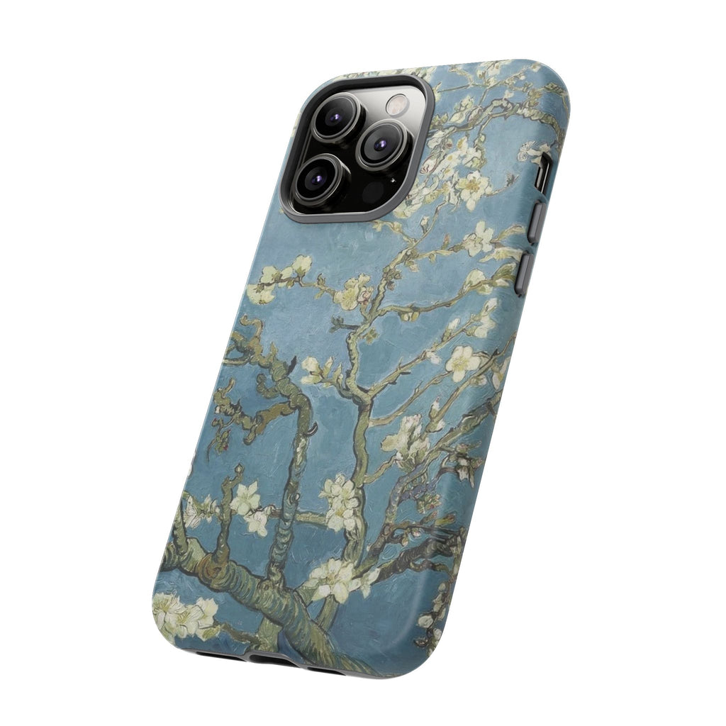 Almond Blossom Tough Phone Case — Van Gogh Floral iPhone Protector