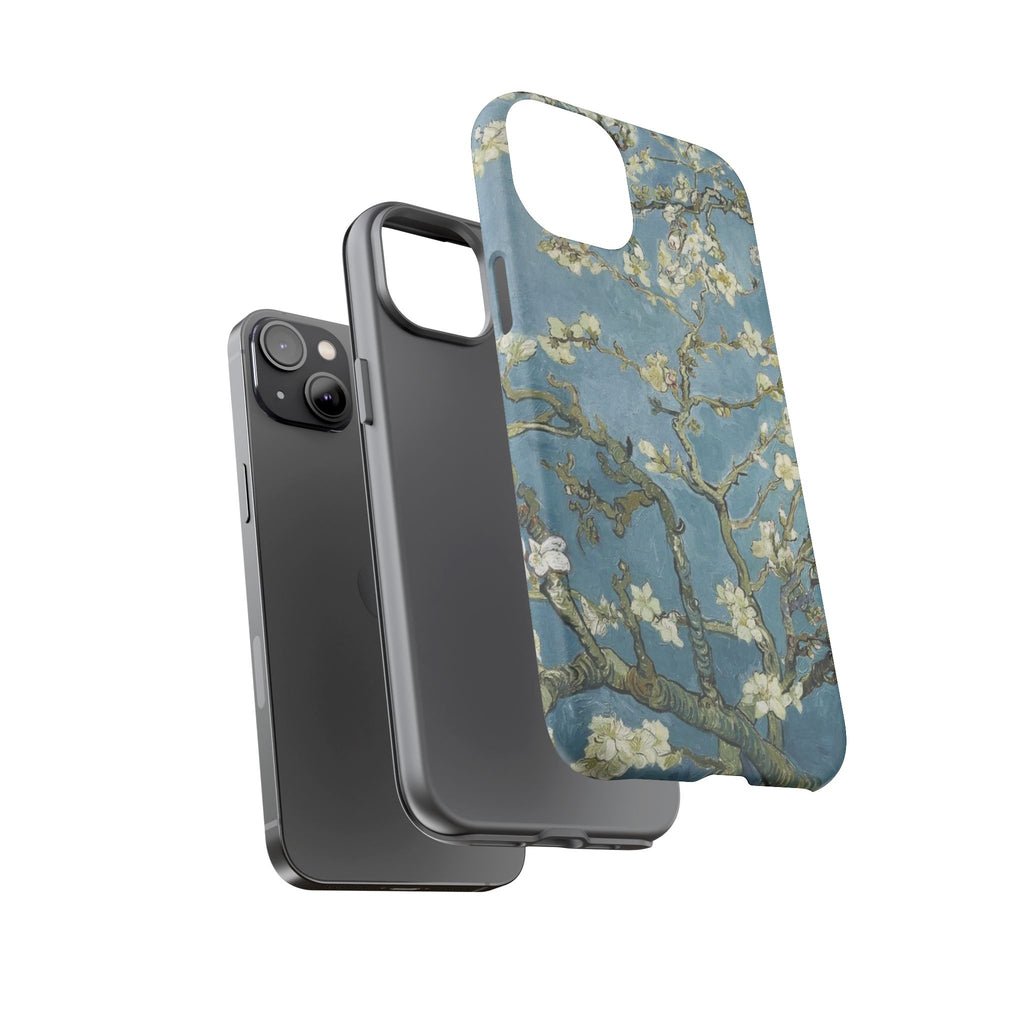 Almond Blossom Tough Phone Case — Van Gogh Floral iPhone Protector