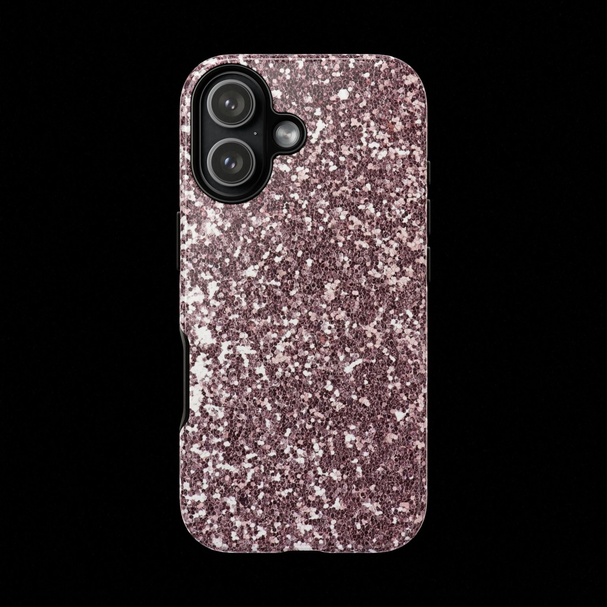 RoseGlitterCase