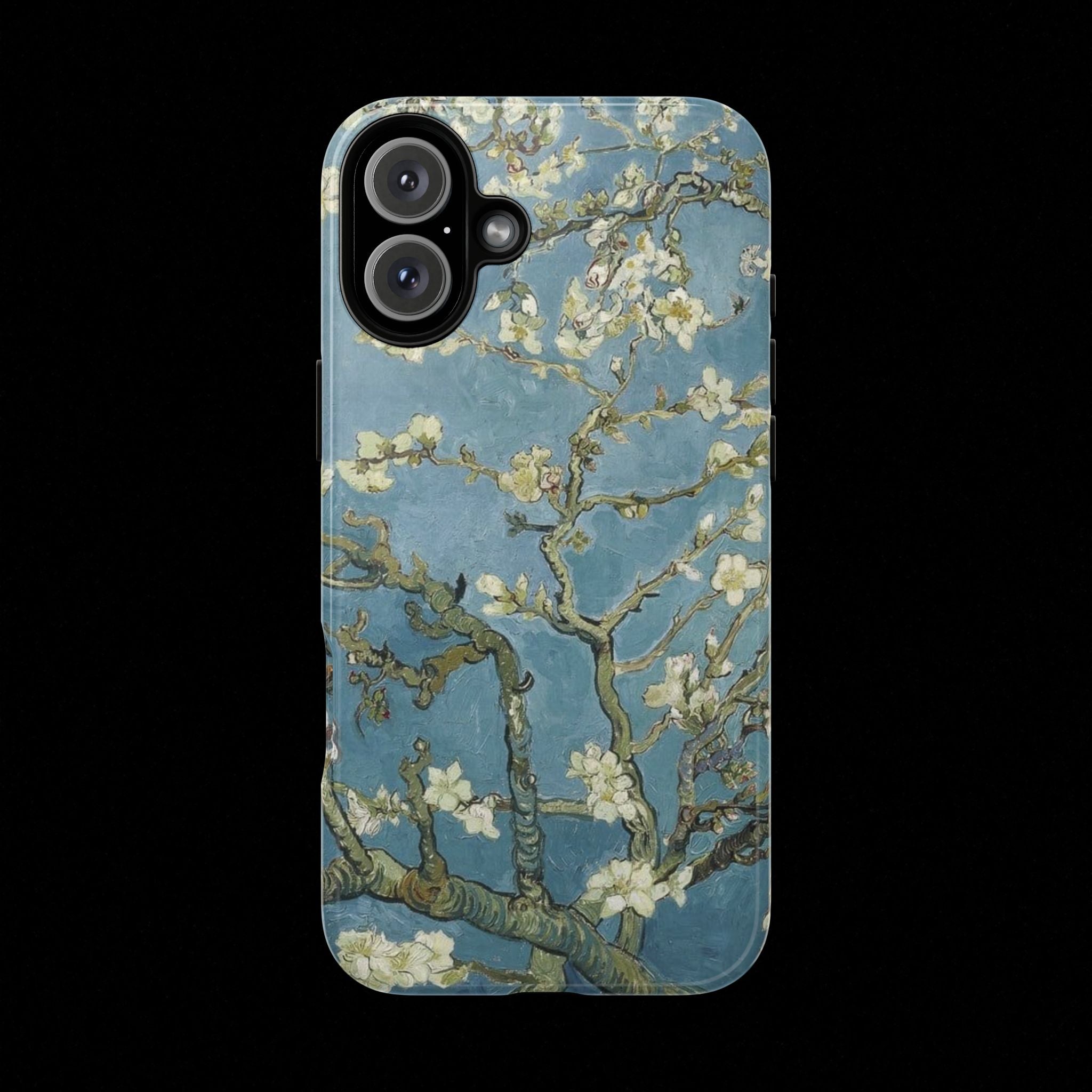 Almond Blossom Tough Phone Case — Van Gogh Floral iPhone Protector