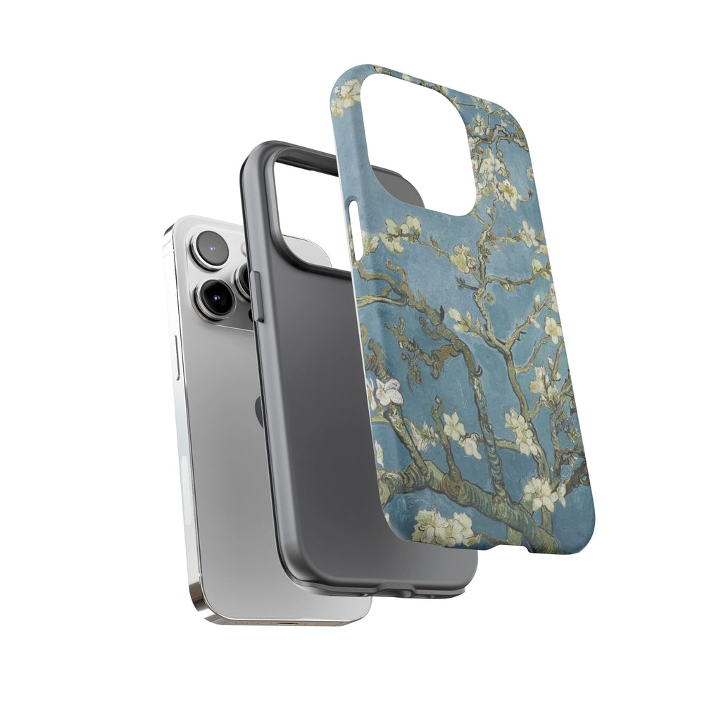 Almond Blossom Tough Phone Case — Van Gogh Floral iPhone Protector