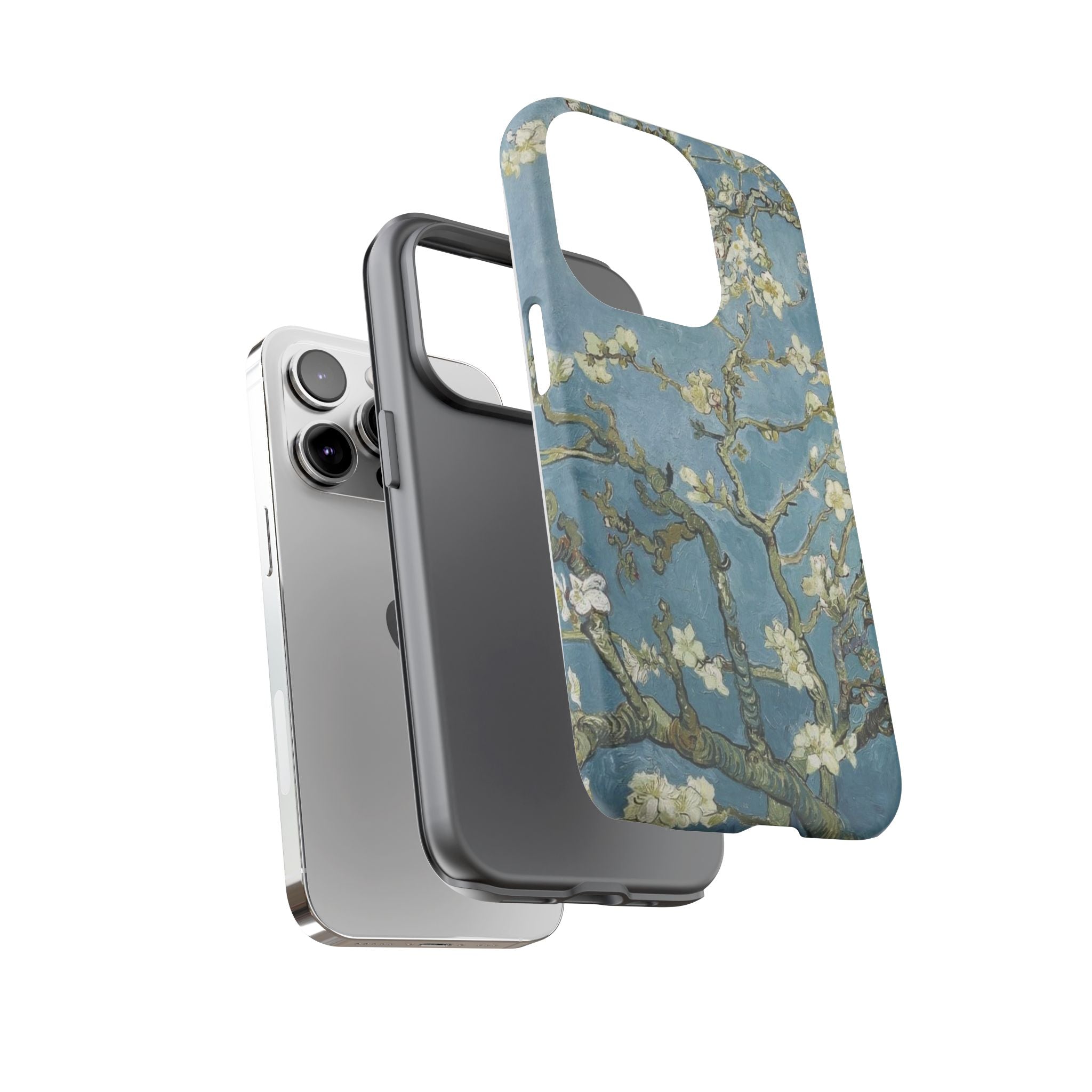 Almond Blossom Tough Phone Case — Van Gogh Floral iPhone Protector