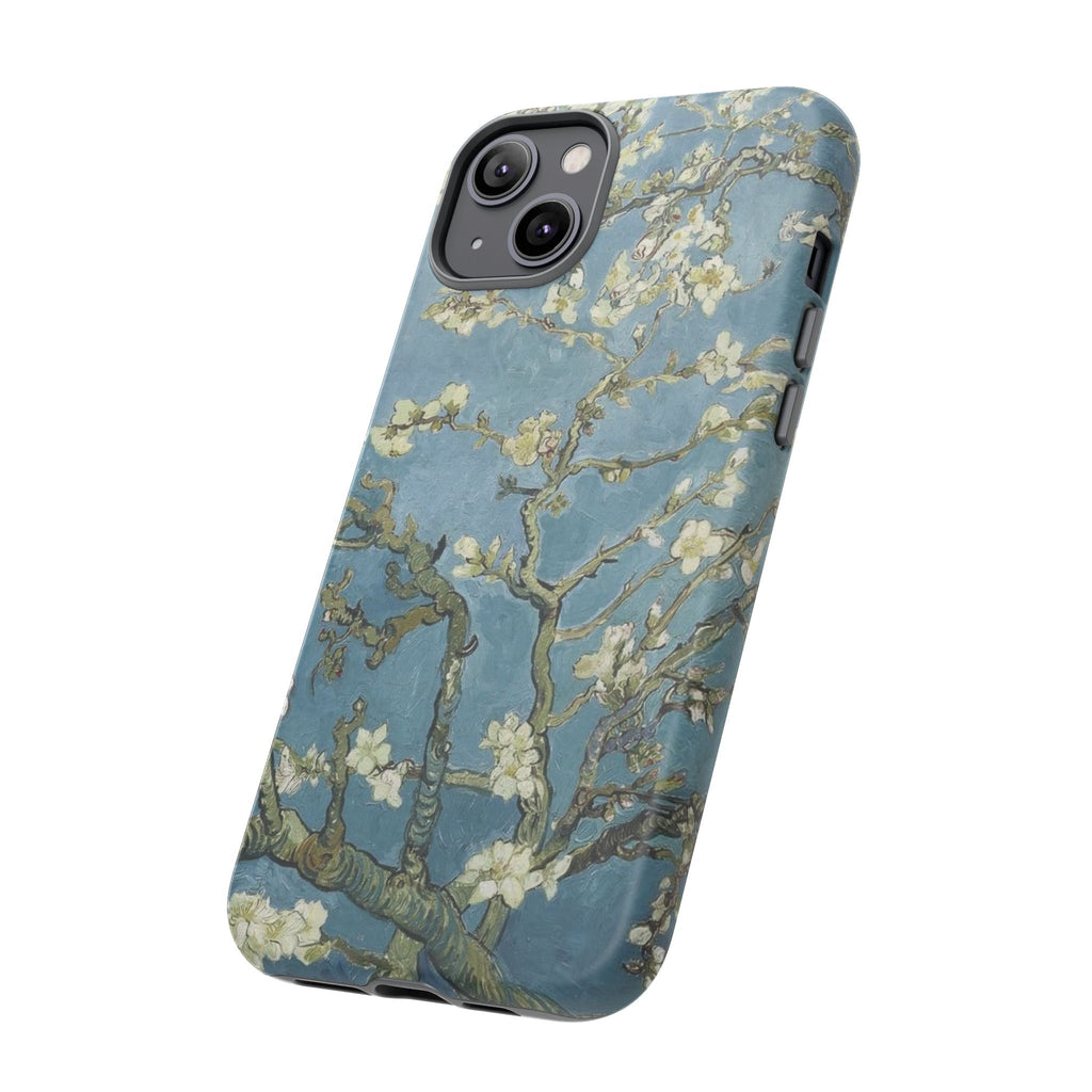 Almond Blossom Tough Phone Case — Van Gogh Floral iPhone Protector