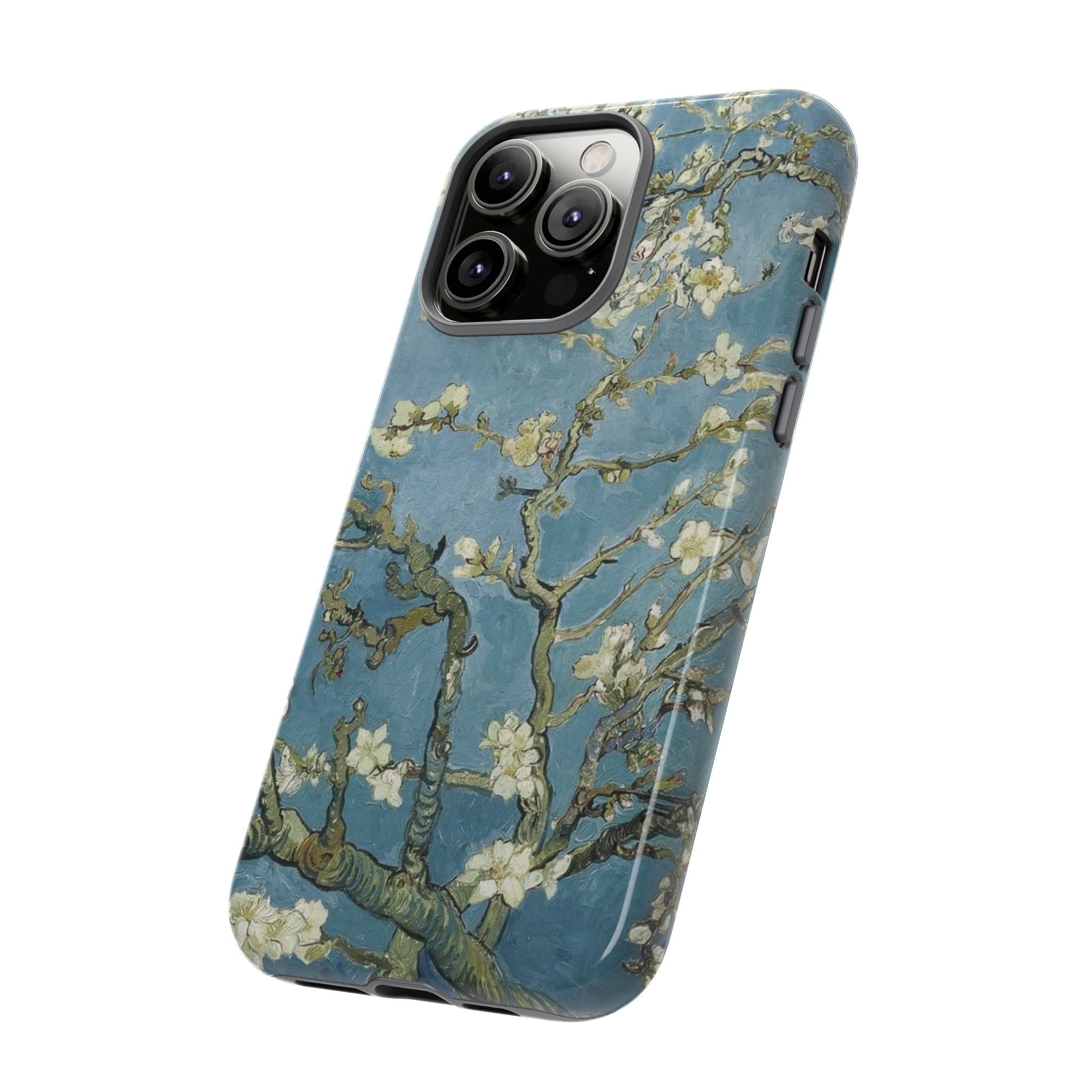 Almond Blossom Tough Phone Case — Van Gogh Floral iPhone Protector