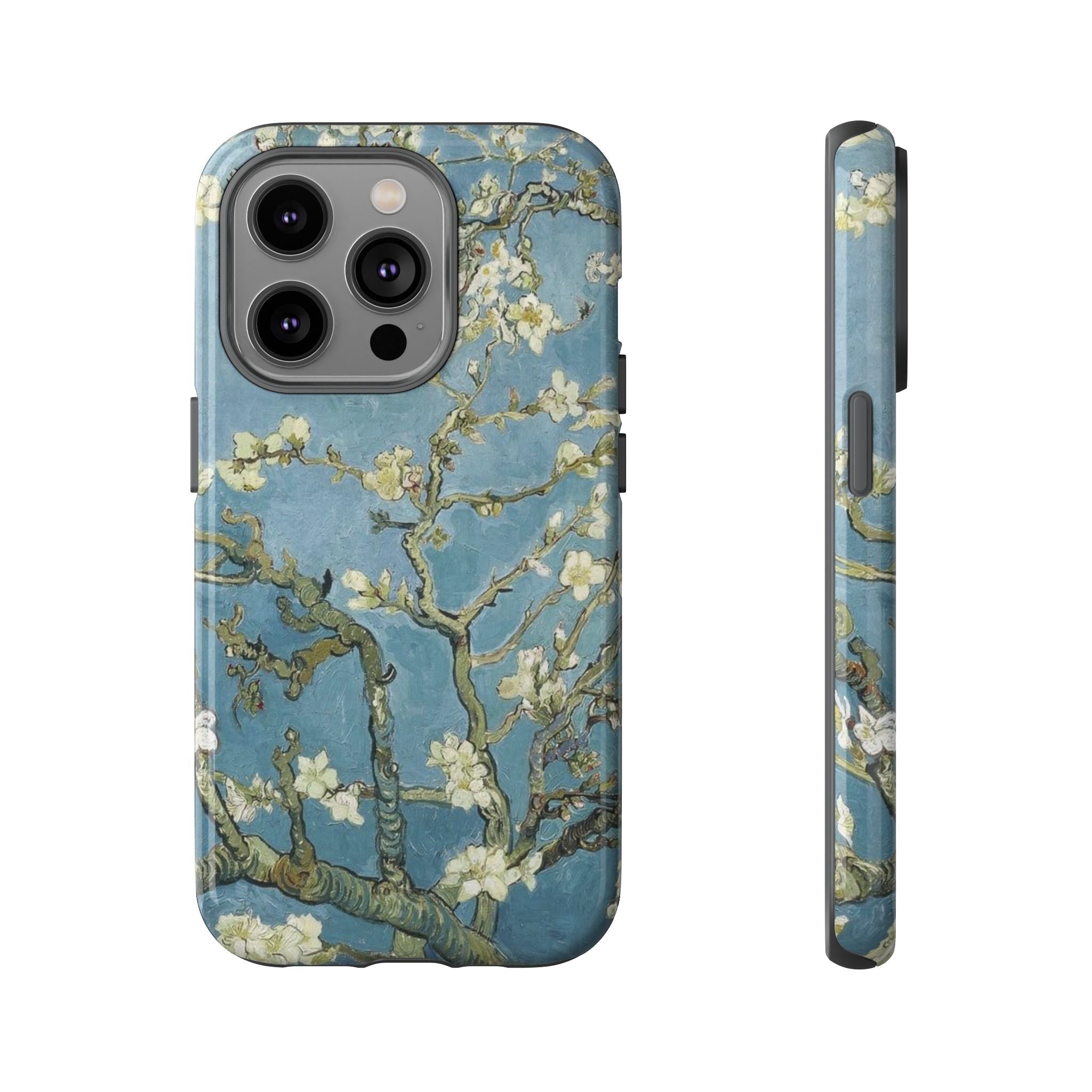 Almond Blossom Tough Phone Case — Van Gogh Floral iPhone Protector