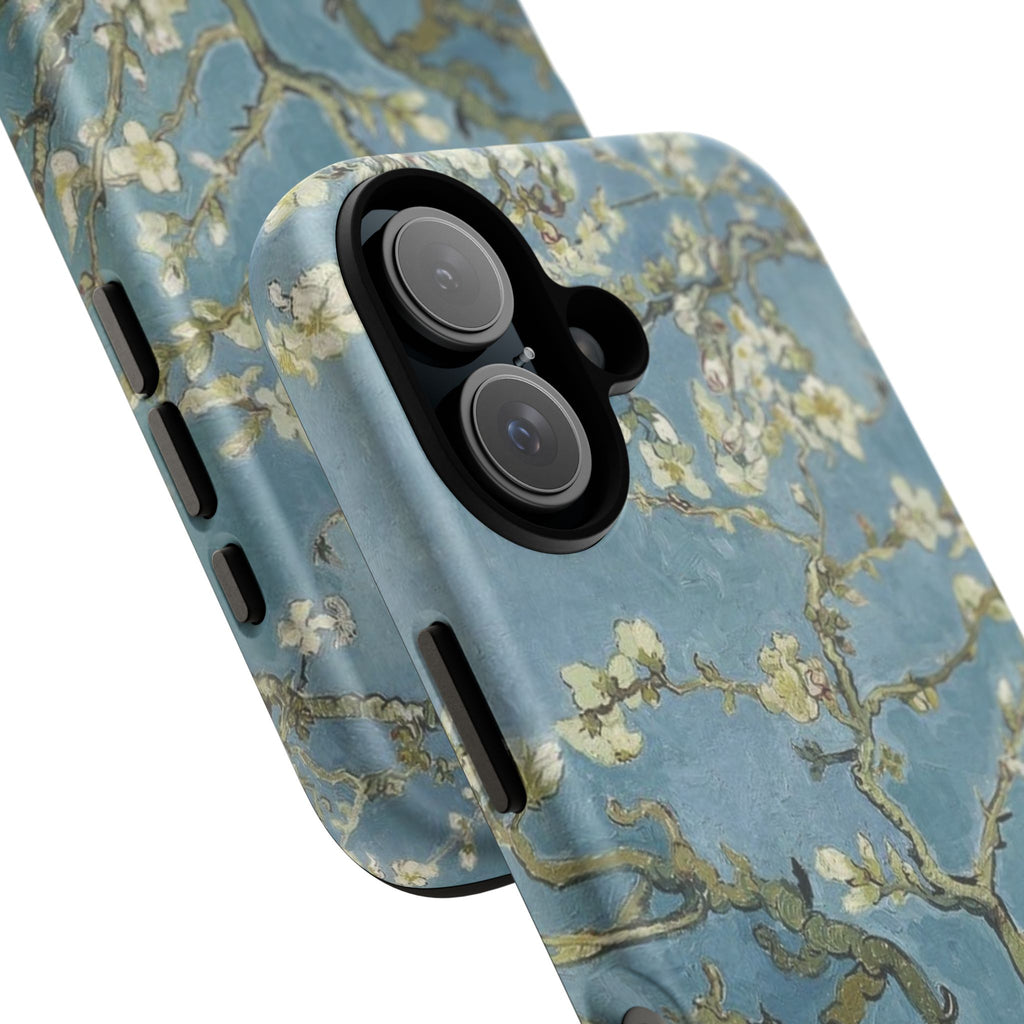Almond Blossom Tough Phone Case — Van Gogh Floral iPhone Protector