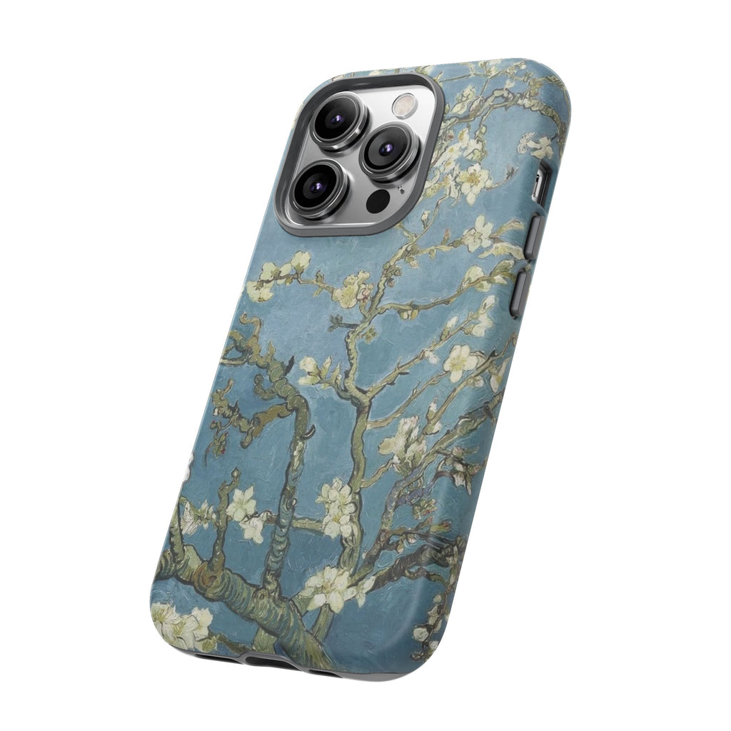 Almond Blossom Tough Phone Case — Van Gogh Floral iPhone Protector