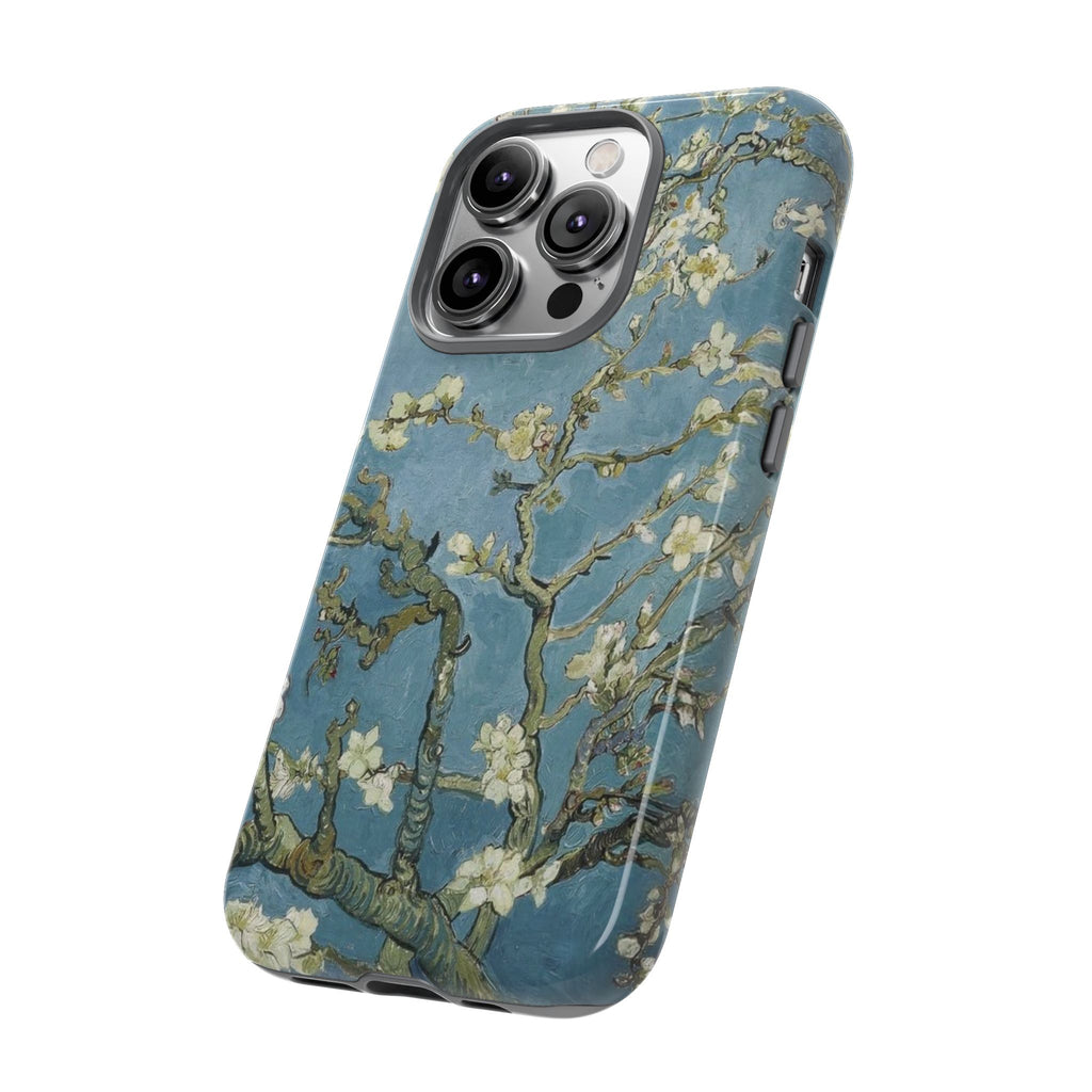 Almond Blossom Tough Phone Case — Van Gogh Floral iPhone Protector