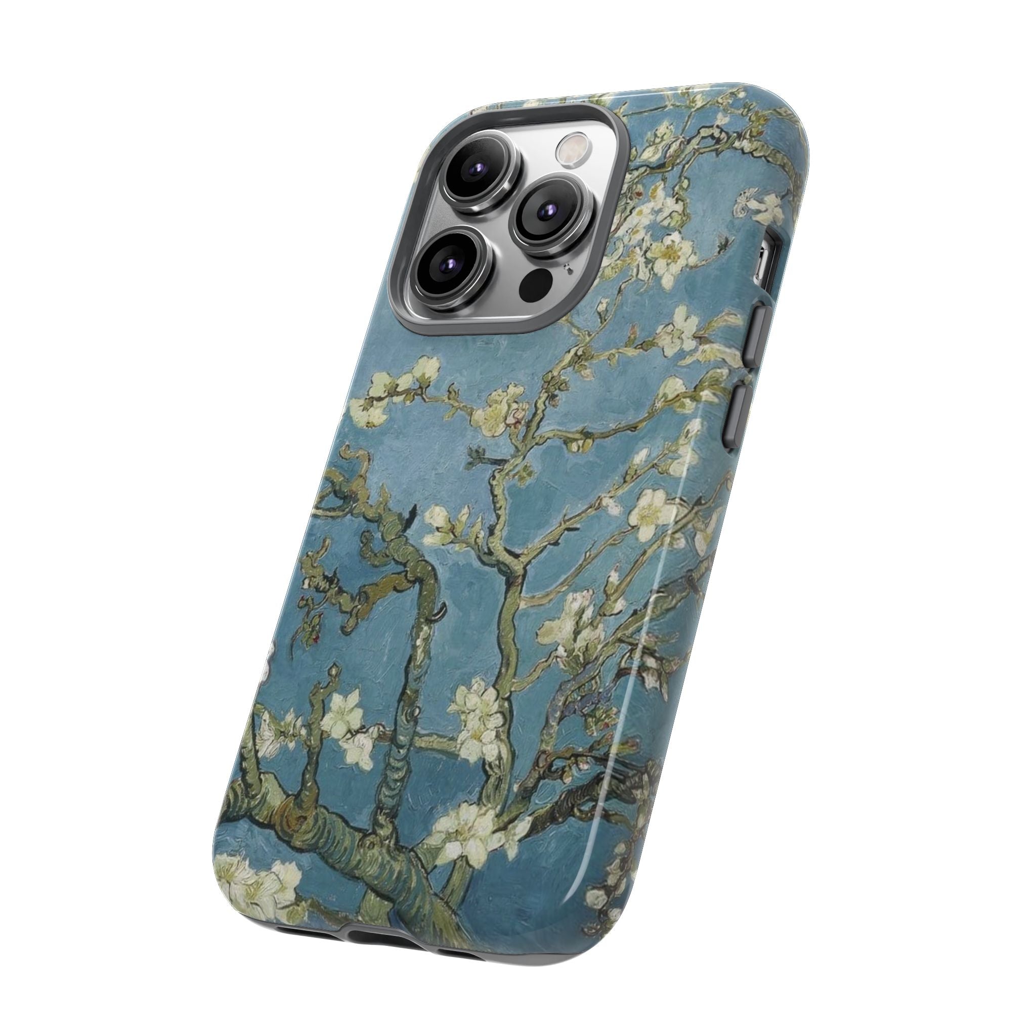 Almond Blossom Tough Phone Case — Van Gogh Floral iPhone Protector