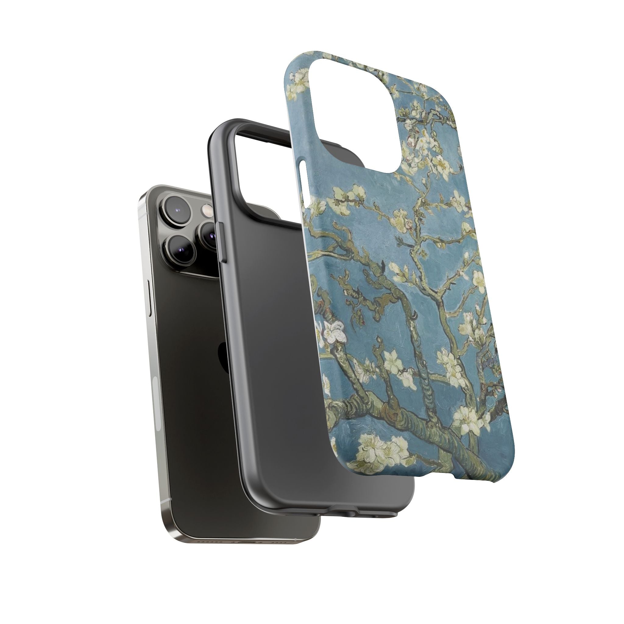 Almond Blossom Tough Phone Case — Van Gogh Floral iPhone Protector