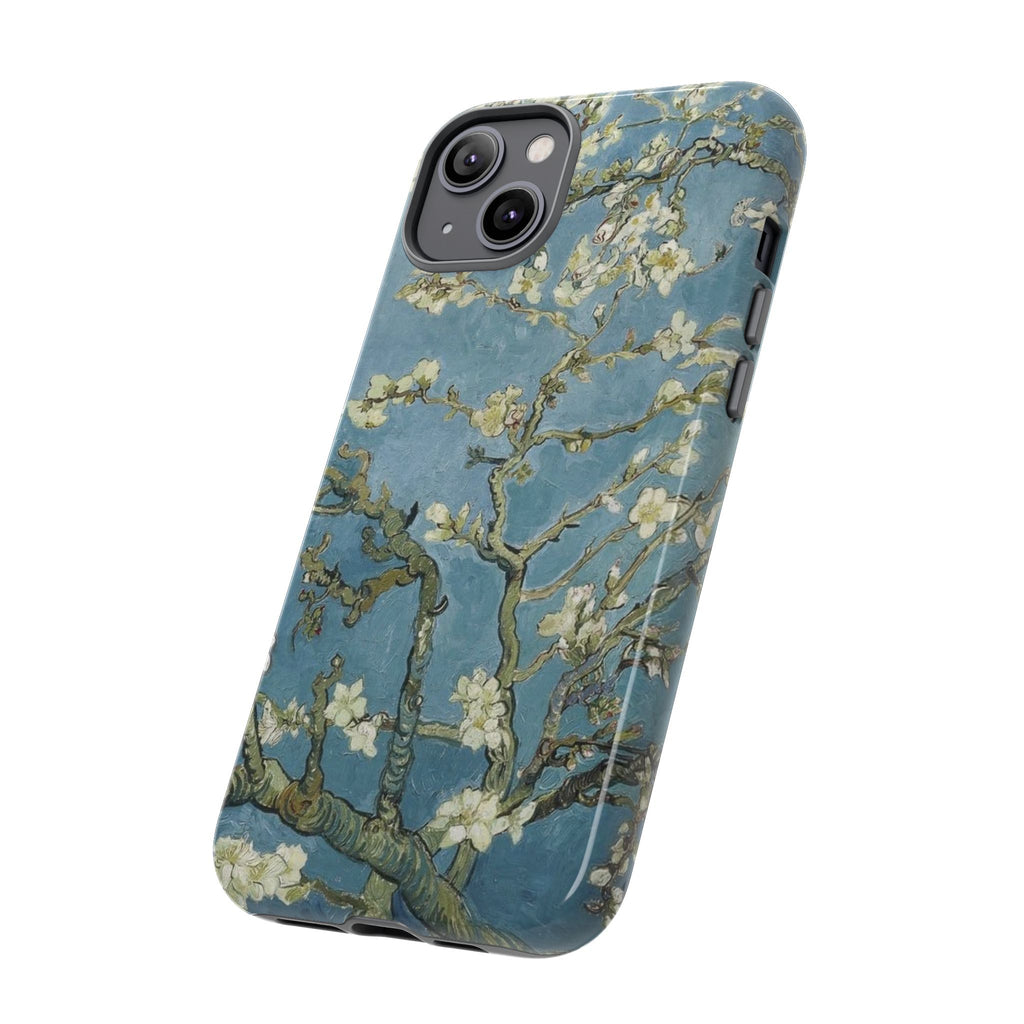 Almond Blossom Tough Phone Case — Van Gogh Floral iPhone Protector