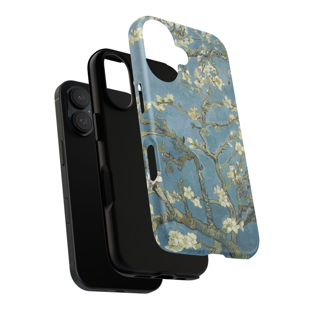 Almond Blossom Tough Phone Case — Van Gogh Floral iPhone Protector