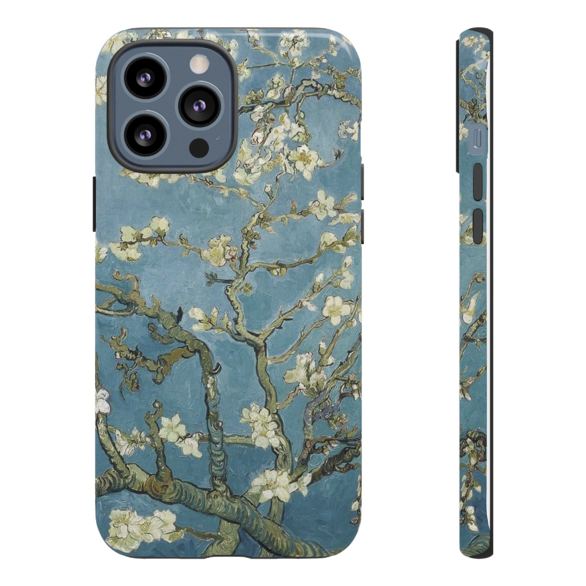Almond Blossom Tough Phone Case — Van Gogh Floral iPhone Protector