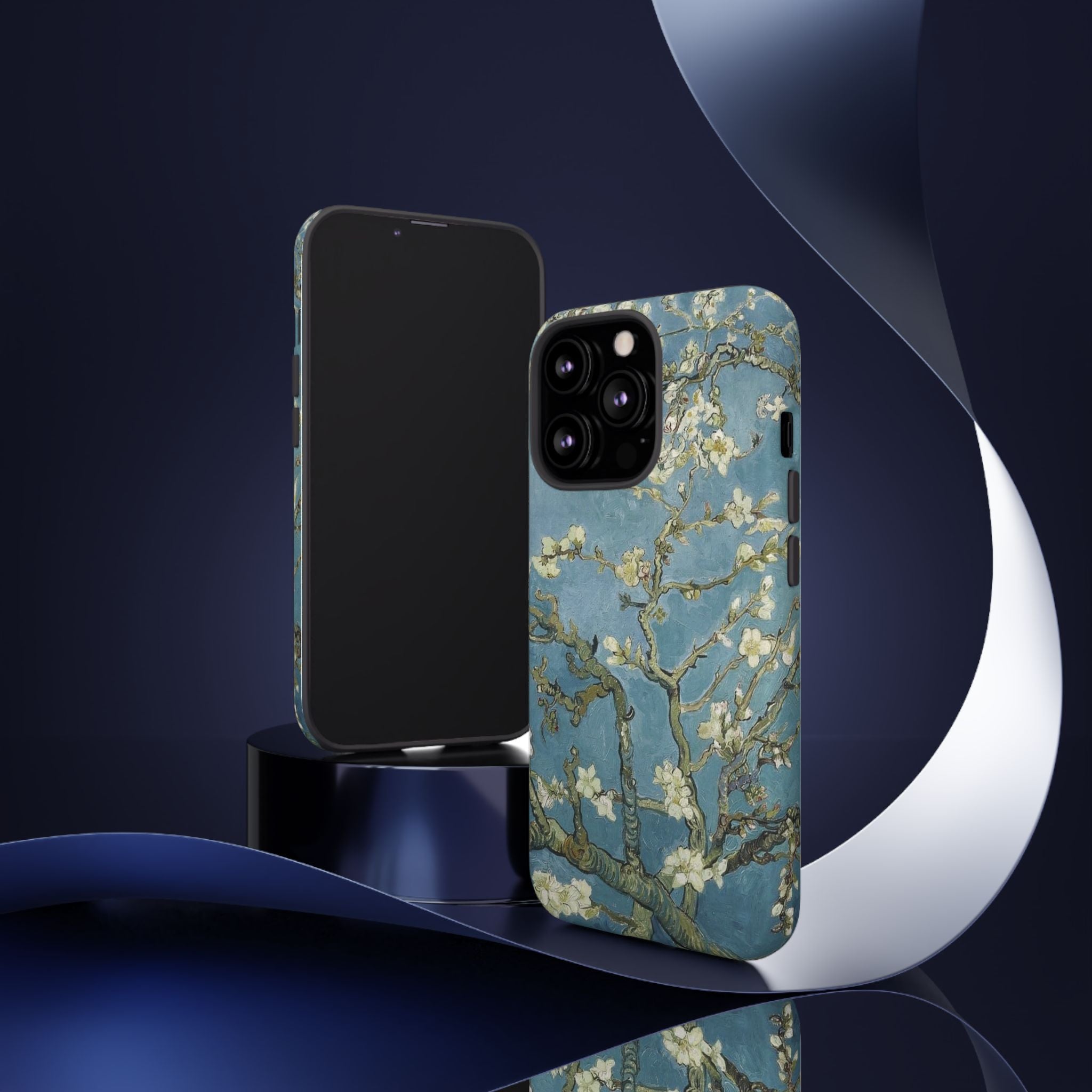 Almond Blossom Tough Phone Case — Van Gogh Floral iPhone Protector