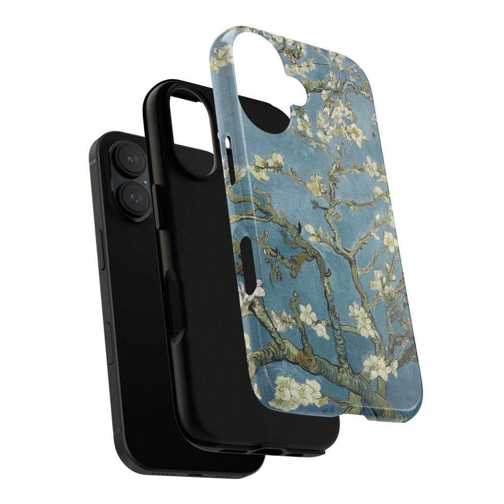 Almond Blossom Tough Phone Case — Van Gogh Floral iPhone Protector